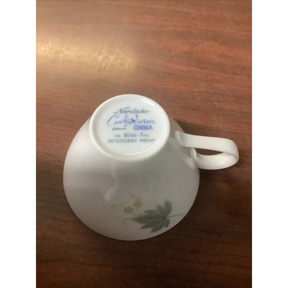 Vintage Cookin Serve China NORITAKE WILD IVY CUP 102 Japan